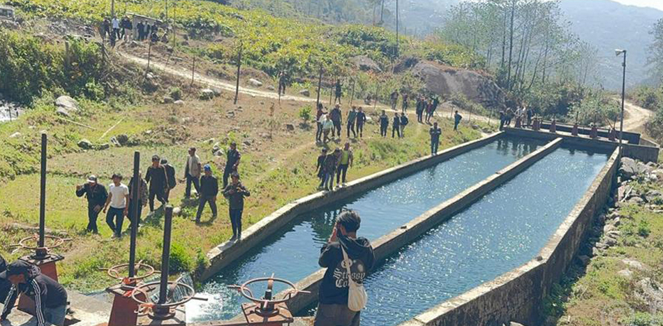 मुआब्जा नपाएपछि माथिल्लो रावाखोला आयोजना बन्द   